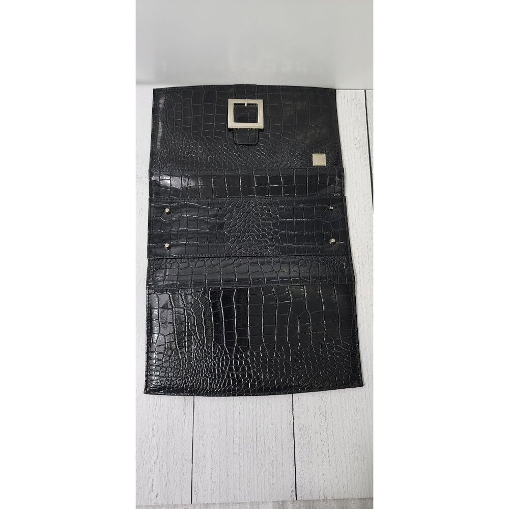 Miche Black Crocodile Pattern Shell With Silver B… - image 3